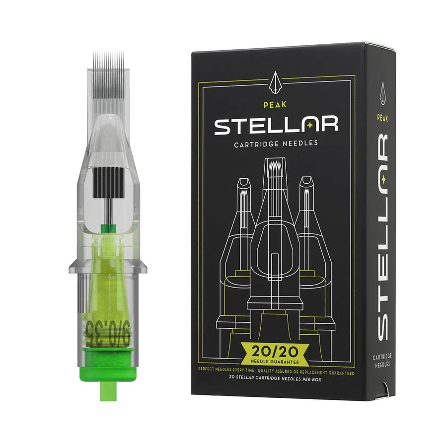 Peak Stellar Needle Cartridges — Curved Magnums (Long Taper)