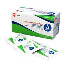 Sterile alcohol prep pads