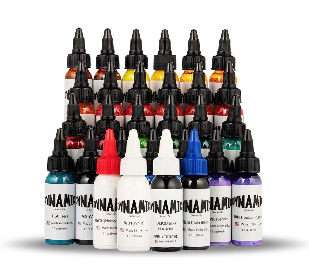 Dynamic Color Co- Master Collection 1oz Color Tattoo Ink Set