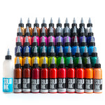Solid Tattoo Ink 60 color set 1 ounce